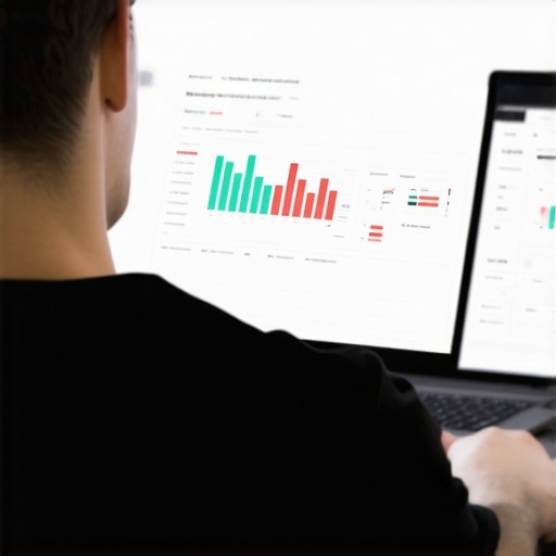 Expert analyzing local SEO metrics and behavioral signals for enhanced map rankings.