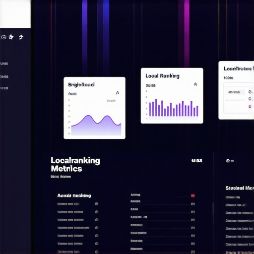 BrightLocal dashboard displaying local search rankings