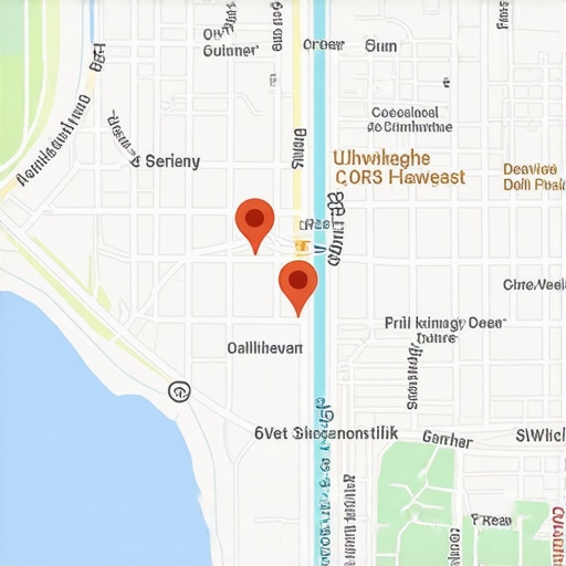 A visual map highlighting local business optimization areas for SEO success.