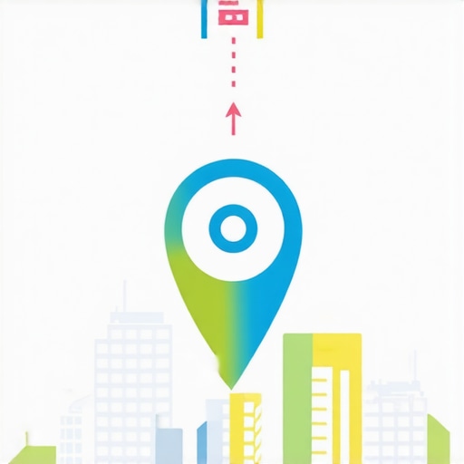 Diagram illustrating steps in local SEO and map ranking optimization