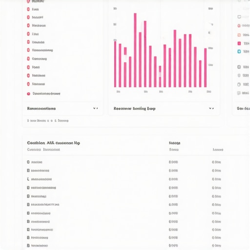 Screenshot of a local SEO performance dashboard with citation and review metrics